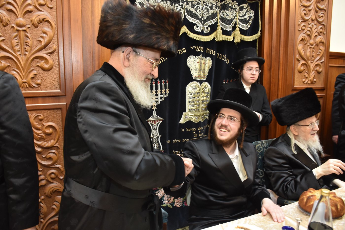 שמחת התנאים בחצרות אוז'רוב טריסק