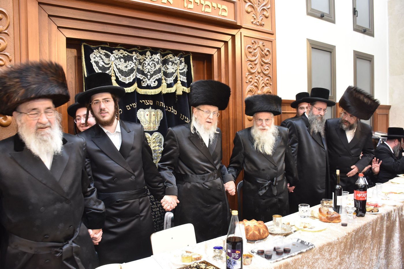 שמחת התנאים בחצרות אוז'רוב טריסק