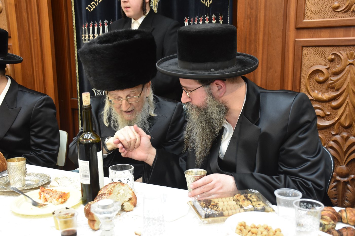 שמחת התנאים בחצרות אוז'רוב טריסק