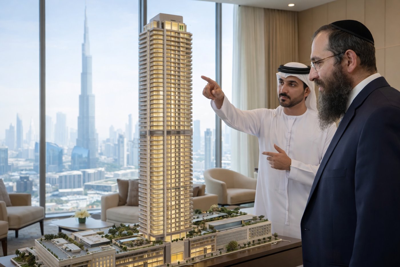 בדובאי זה הסטנדרט, דירה חדשה החל מ 650,000 ₪!!