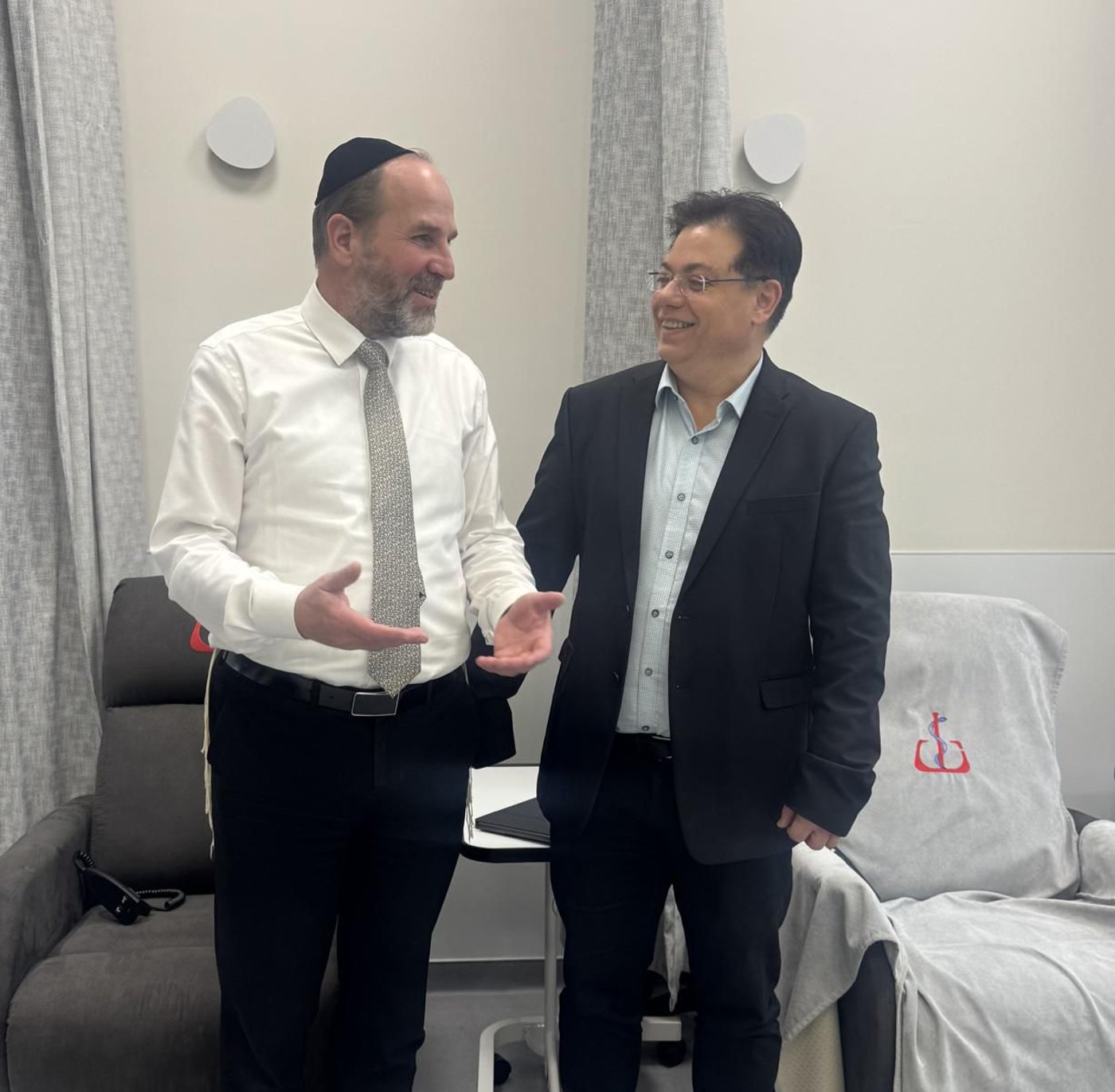 הנהלת כללית הנדסה בביקור מקצועי ביד שרה