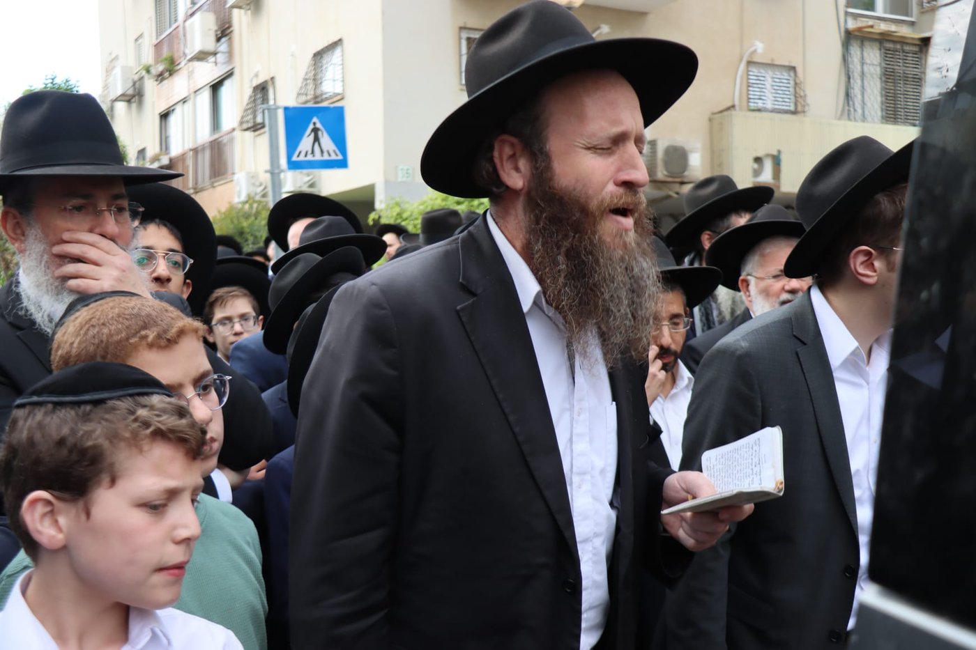 הלוויית הגאון רבי ישעיהו פרנקל זצ"ל