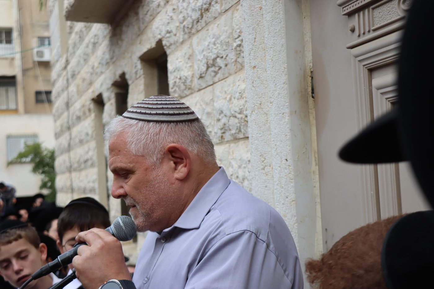 הלוויית הגאון רבי ישעיהו פרנקל זצ"ל