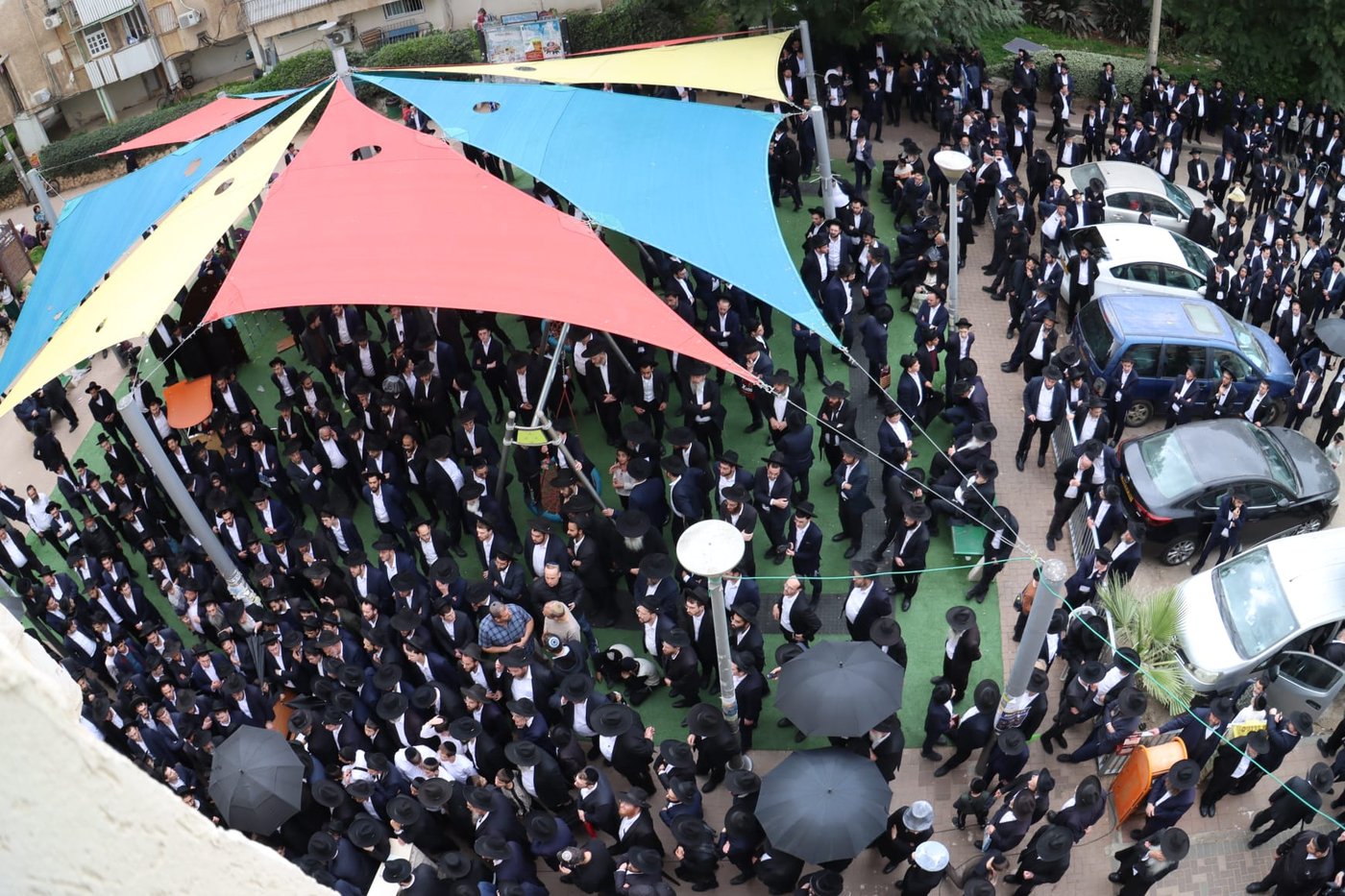 הלוויית הגאון רבי ישעיהו פרנקל זצ"ל