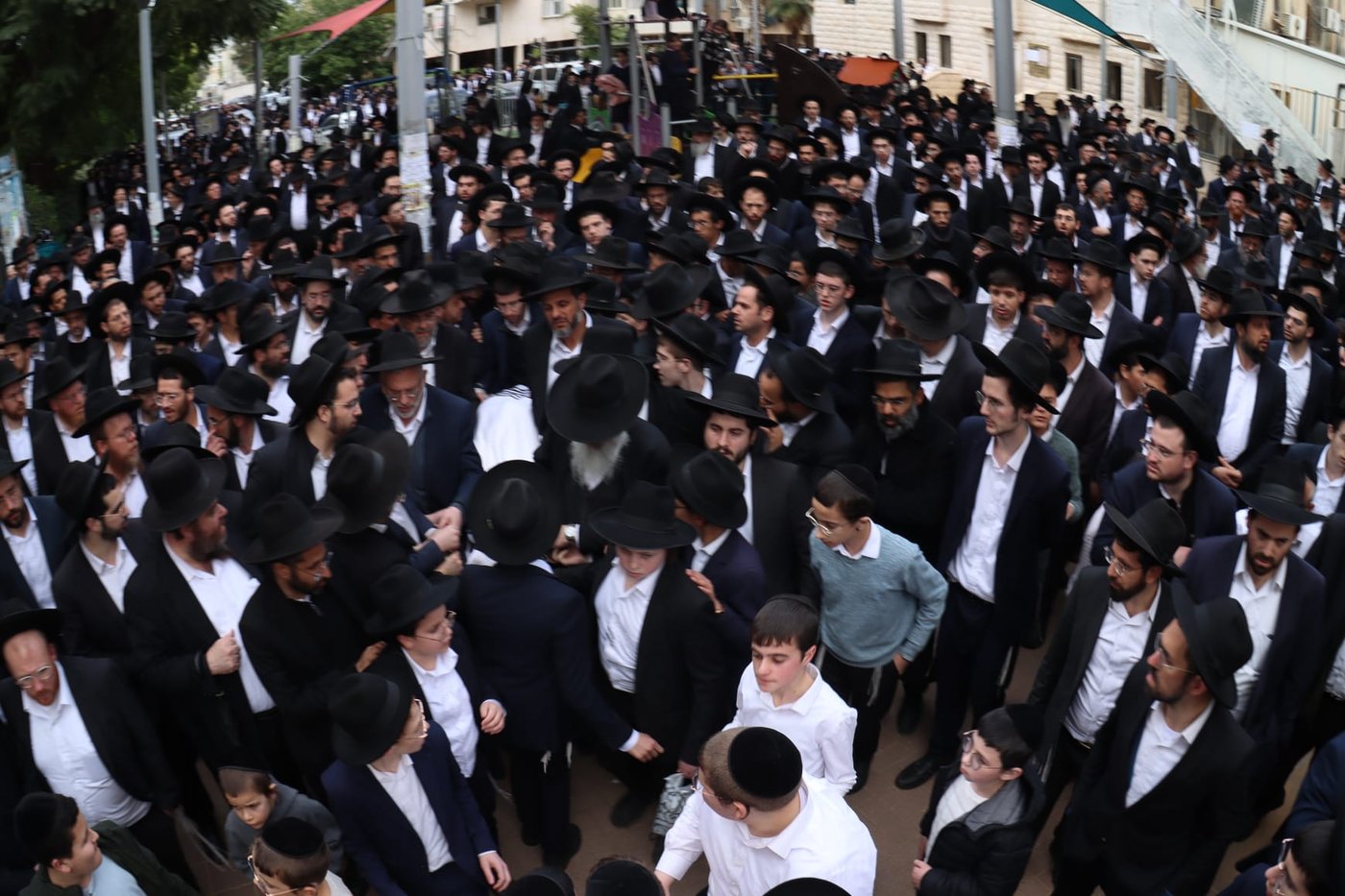 הלוויית הגאון רבי ישעיהו פרנקל זצ"ל