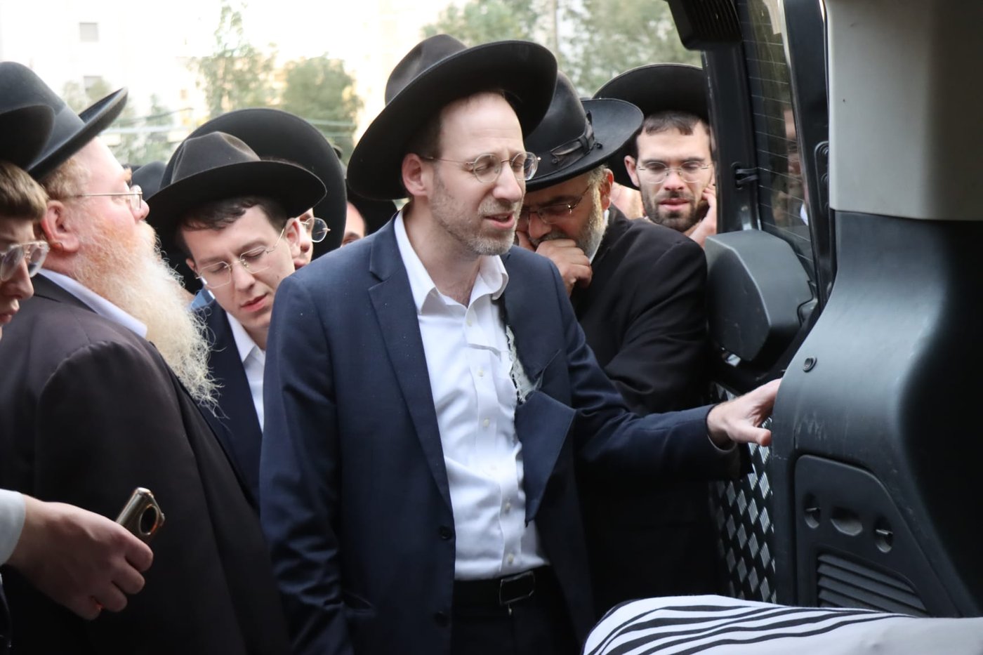 הלוויית הגאון רבי ישעיהו פרנקל זצ"ל