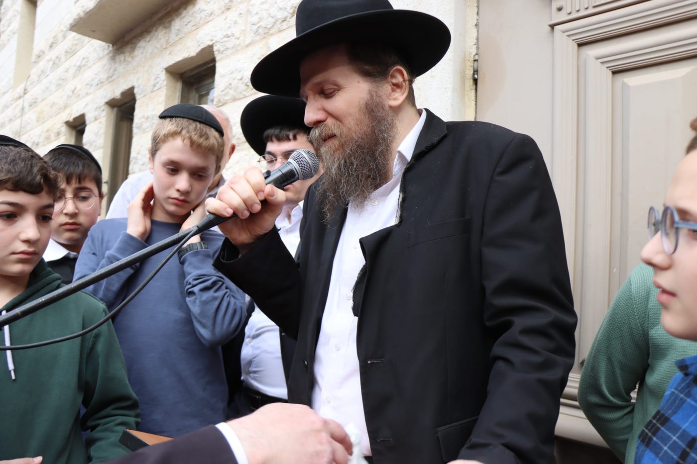 הלוויית הגאון רבי ישעיהו פרנקל זצ"ל