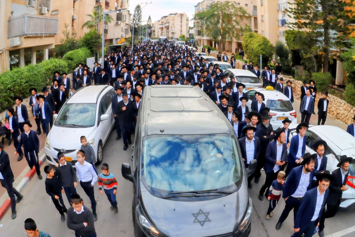 הלוויית הגאון רבי ישעיהו פרנקל זצ"ל