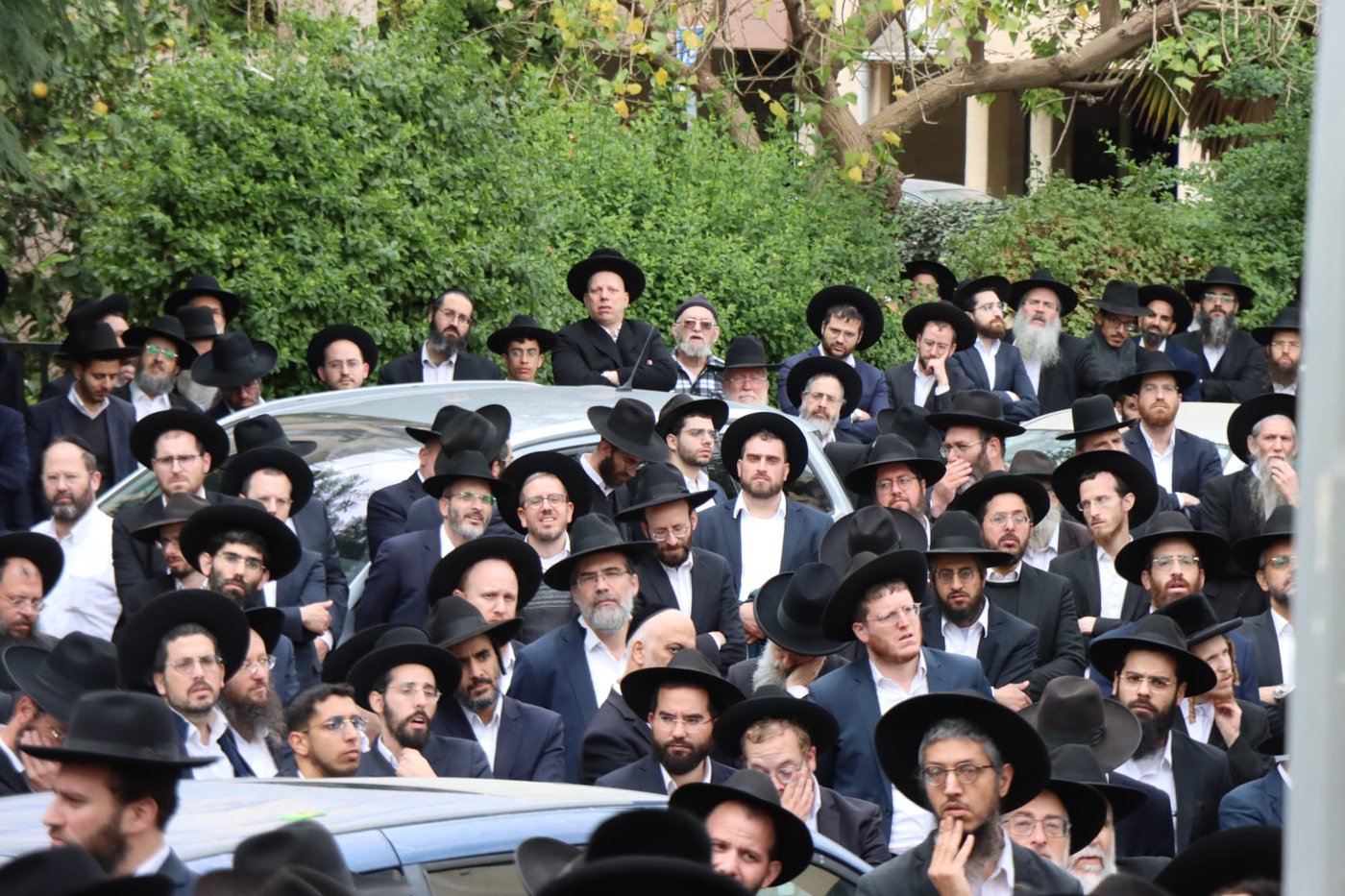 הלוויית הגאון רבי ישעיהו פרנקל זצ"ל