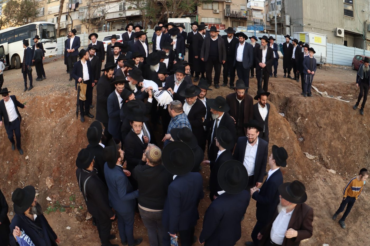 הלוויית הגאון רבי ישעיהו פרנקל זצ"ל