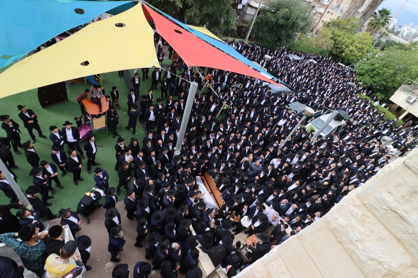 הלוויית הגאון רבי ישעיהו פרנקל זצ"ל