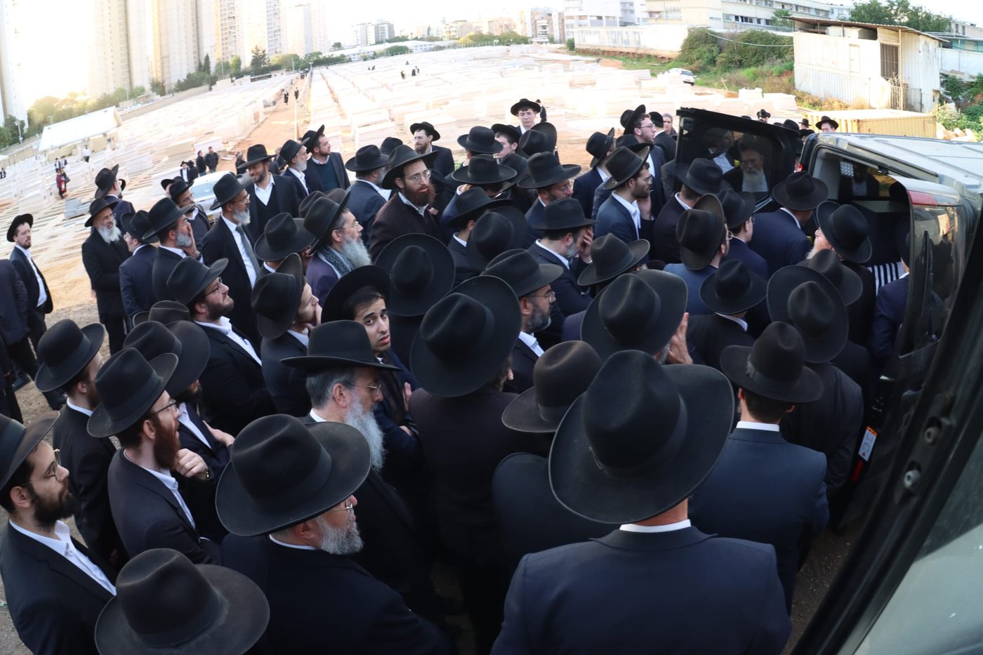 הלוויית הגאון רבי ישעיהו פרנקל זצ"ל