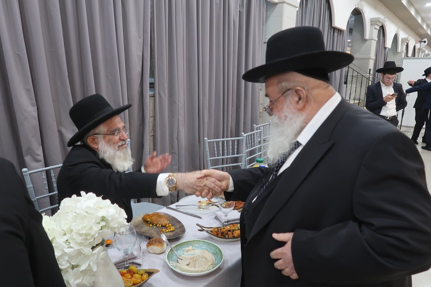 שמחת נישואי נכד הגאון רבי משה מאיה