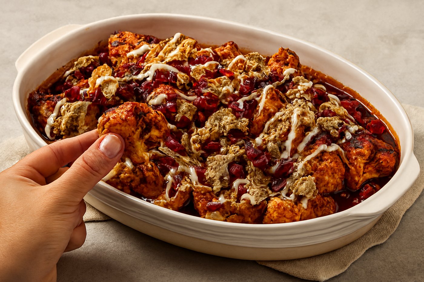 כרובית ברוטב ברביקיו ממכר במינימום עבודה