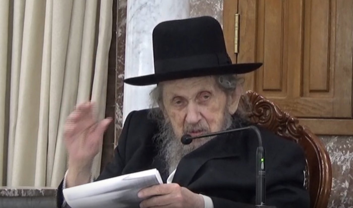 הגאון רבי דב לנדו אמש