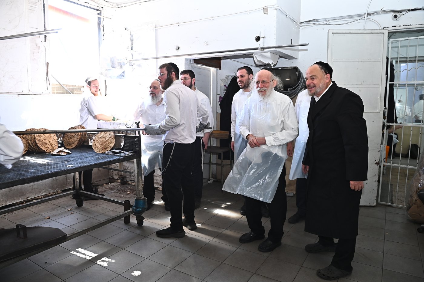 הגר"ש גלאי באפיית מצות