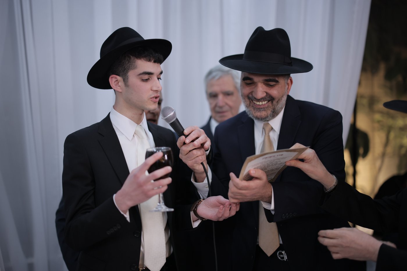 שמחת נישואי נכדת הגר"מ מאזוז 