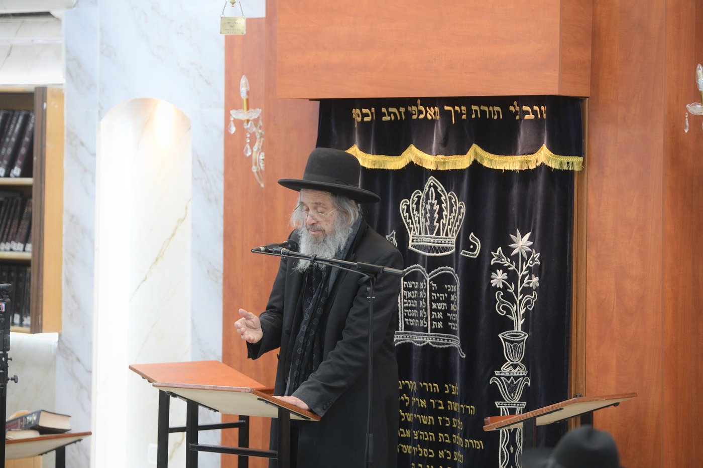 הגר"ד כהן בשיחה בישיבת 'זכרון מאיר'