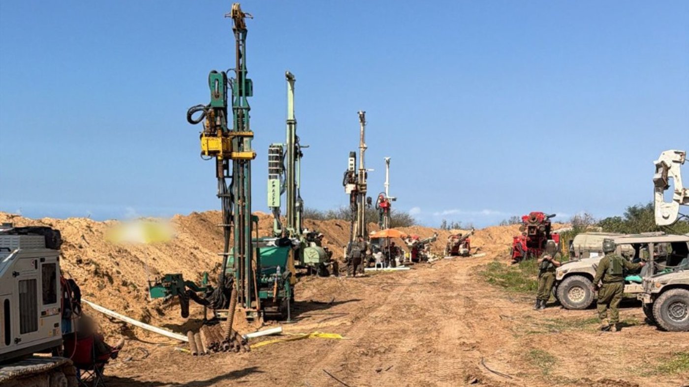 מבצעיים הנדסיים לאיתור תוואים תת-קרקעיים במרחב הקו הצהוב