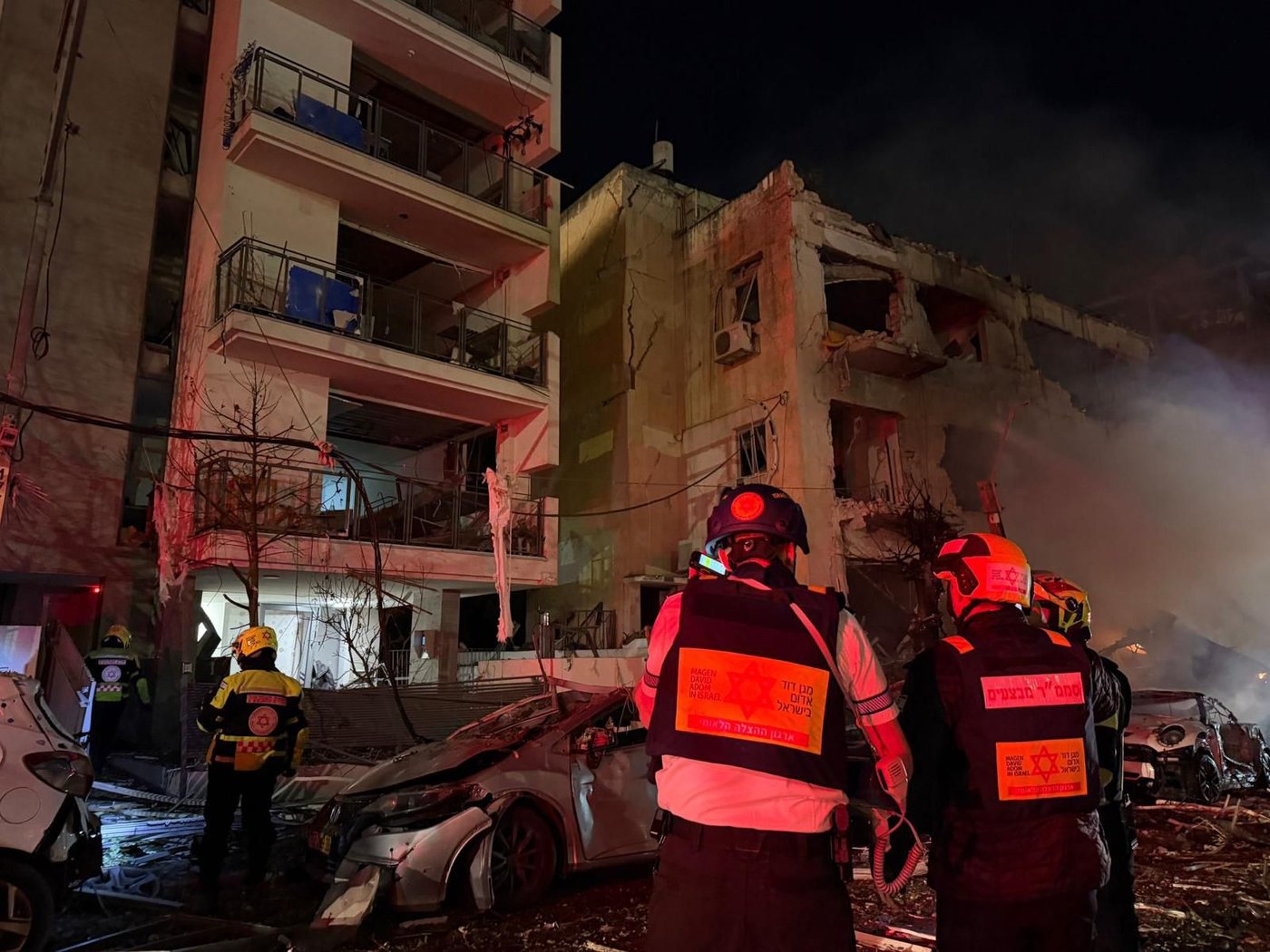 מהנפילה בתל אביב