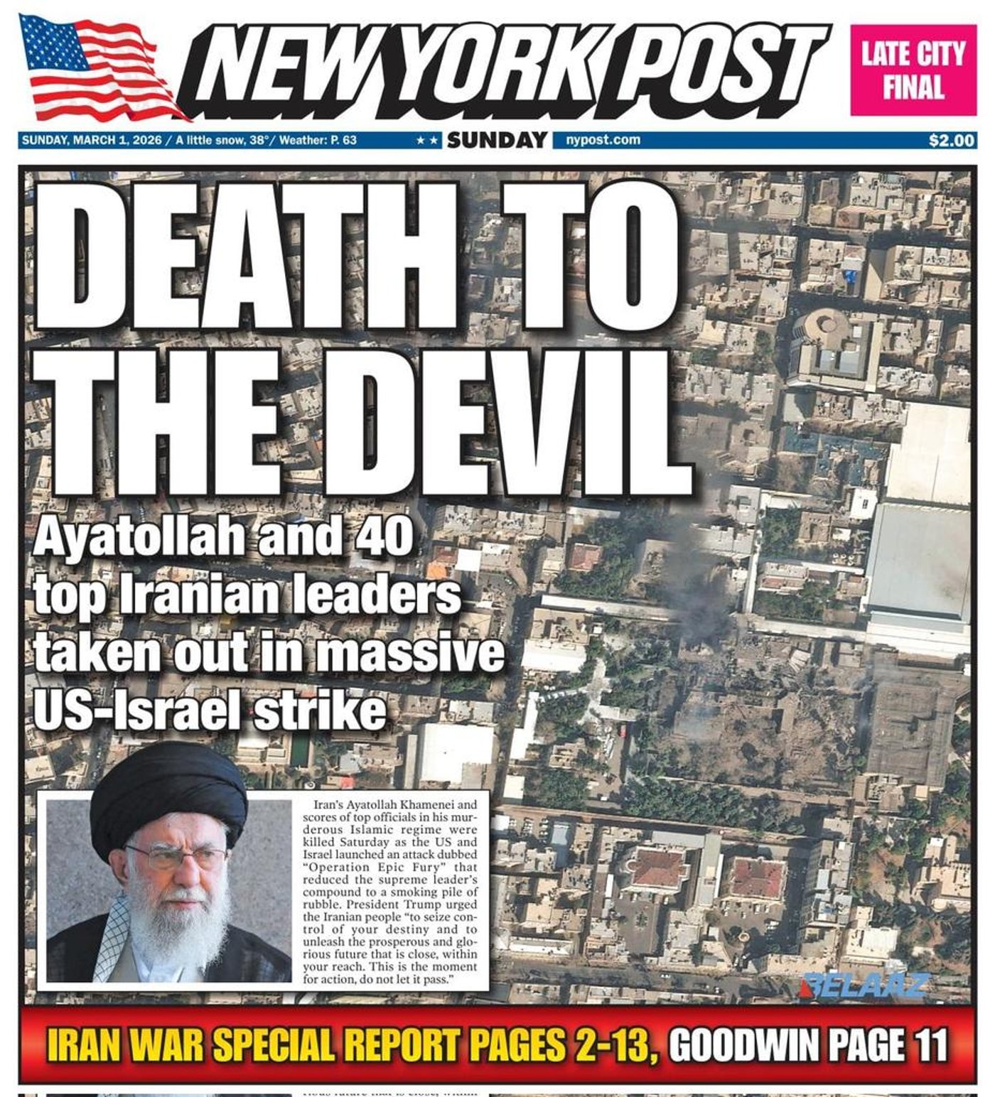 חמינאי חוסל | בין דיווח "אובייקטיבי" ל"מותו של השטן": כך מסקרים בעולם את האירוע