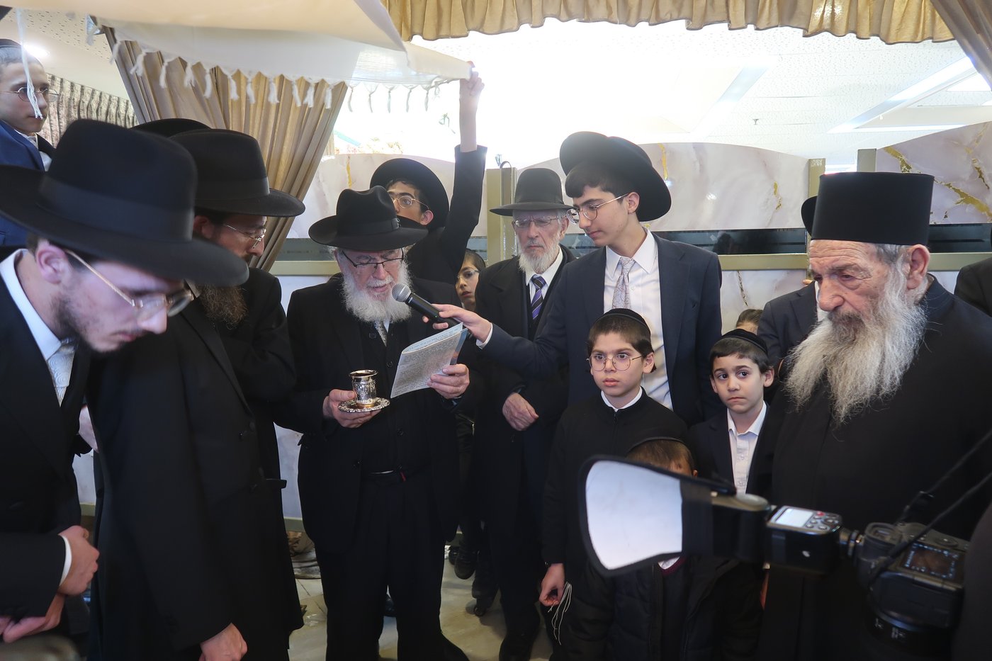 נישואי נכד הגאון רבי ניסים בן שמעון