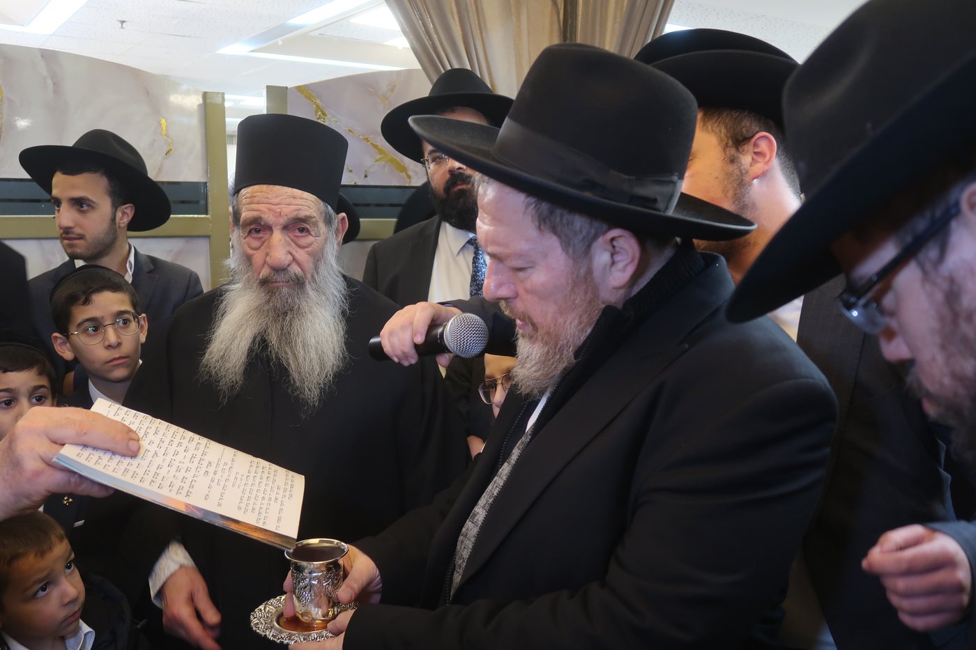 נישואי נכד הגאון רבי ניסים בן שמעון