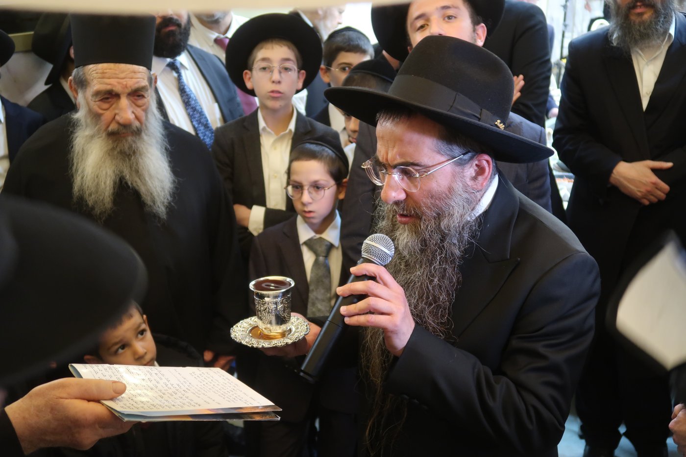 נישואי נכד הגאון רבי ניסים בן שמעון