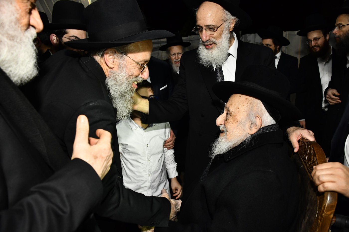 שמחת נישואי נכד הגרב"ד פוברסקי