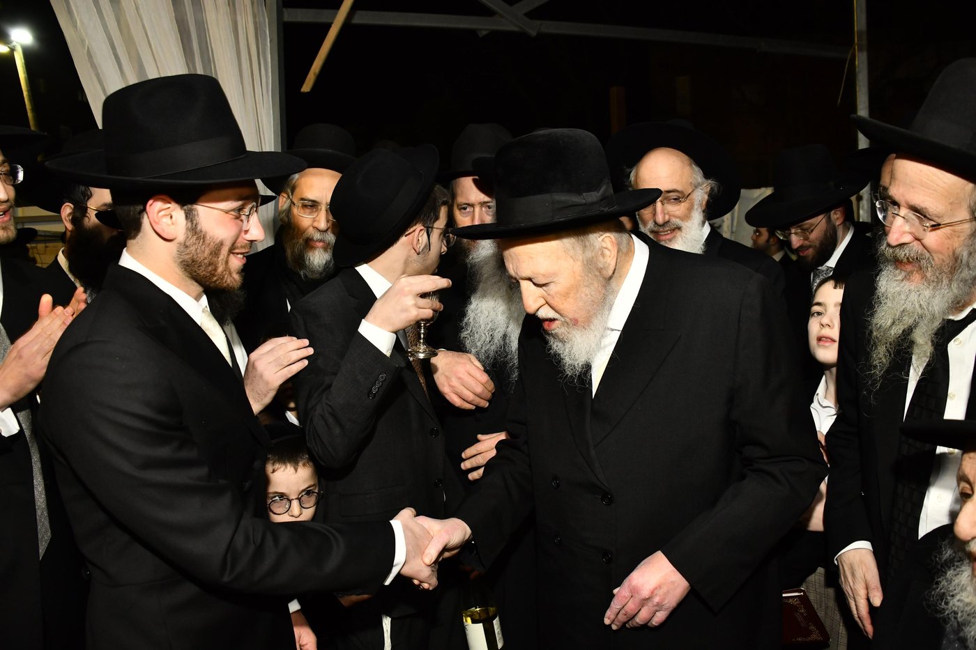 שמחת נישואי נכד הגרב"ד פוברסקי