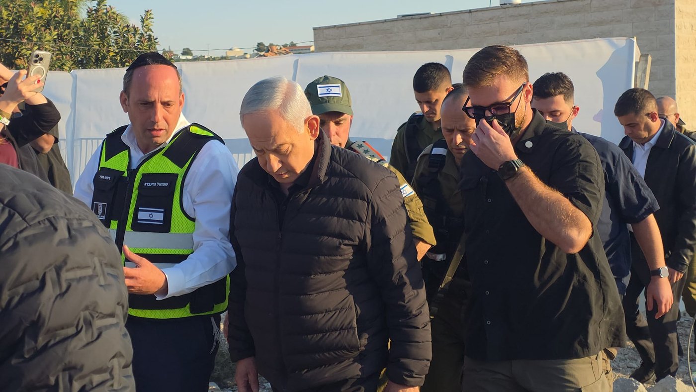 נתניהו בזירה בבית שמש