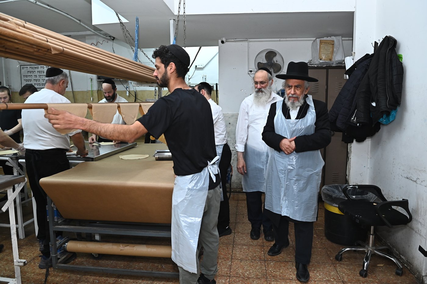 הגר"י רצאבי באפיית מצות