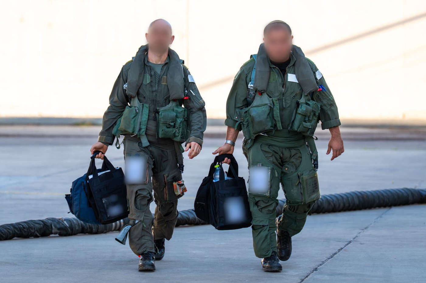 טייסי חיל האוויר נוחתים בישראל לאחר תקיפה נוספת באיראן