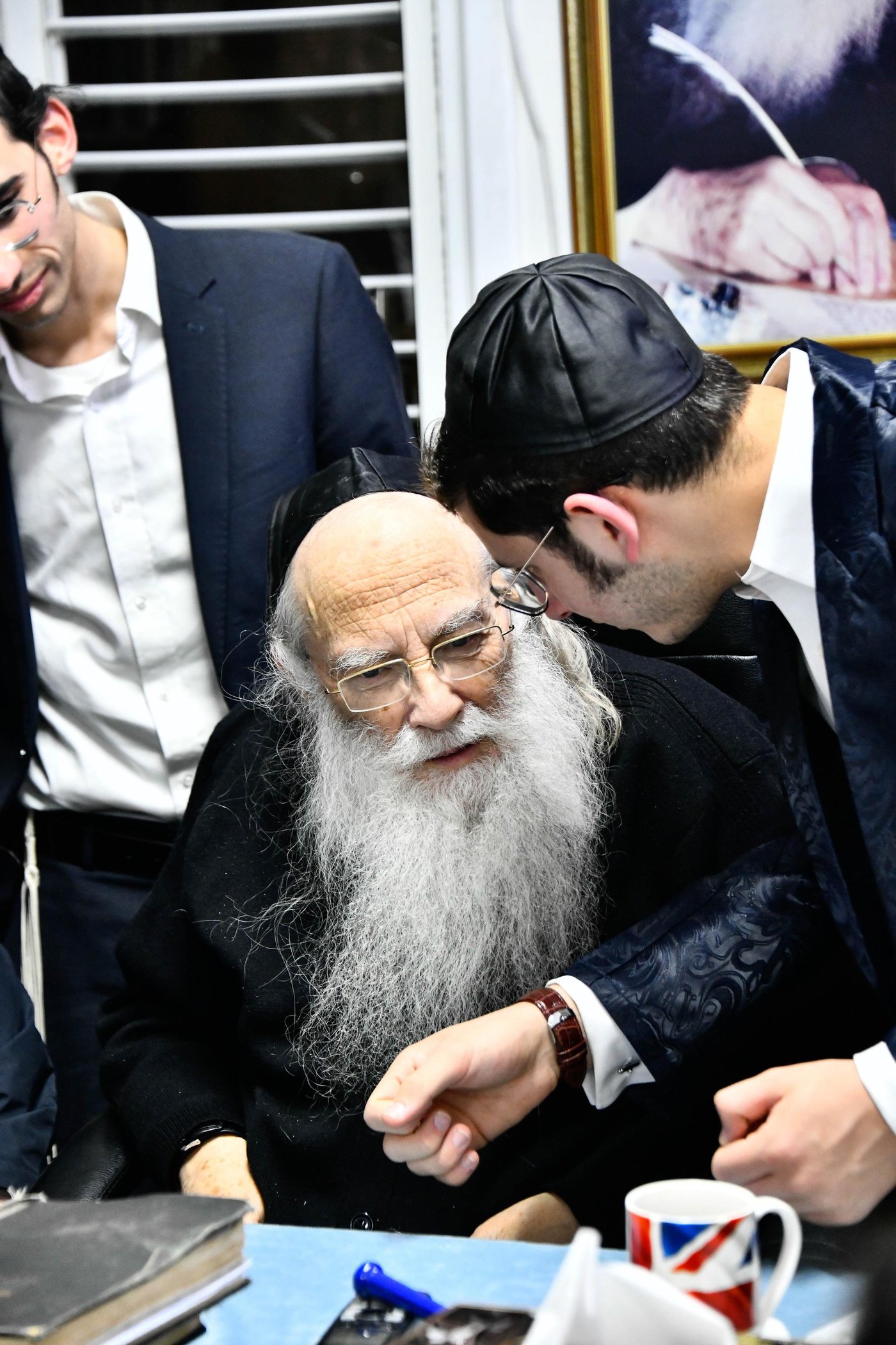 ליל פורים אצל הגאון רבי צבי רוטברג