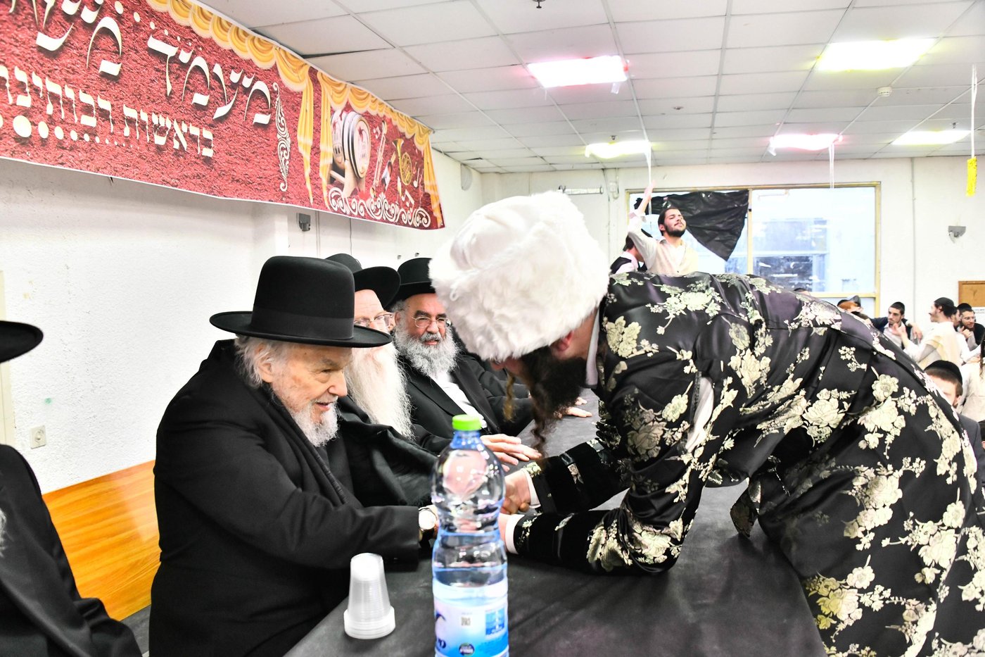 מסיבת פורים בישיבת סלבודקה