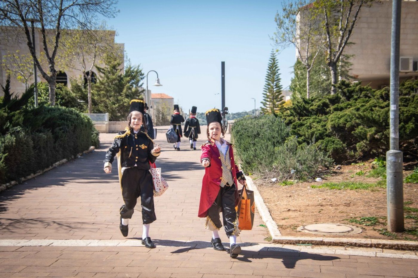 אווירת חג הפורים בביתר עילית