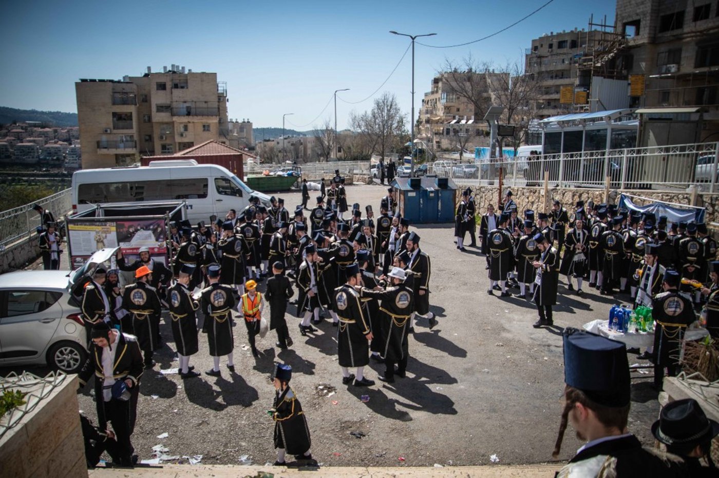 אווירת חג הפורים בביתר עילית