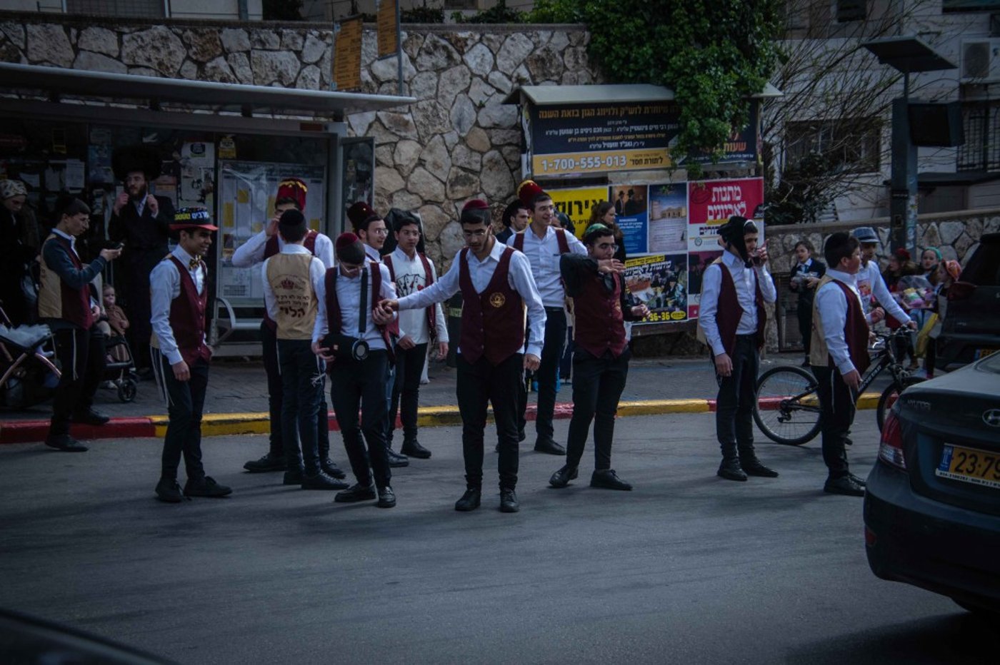 אווירת חג הפורים בביתר עילית