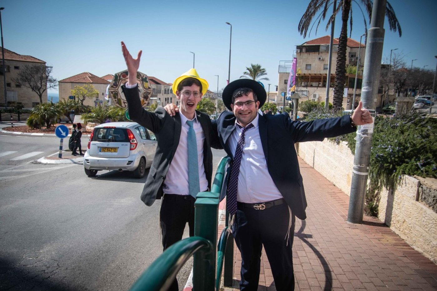 אווירת חג הפורים בביתר עילית