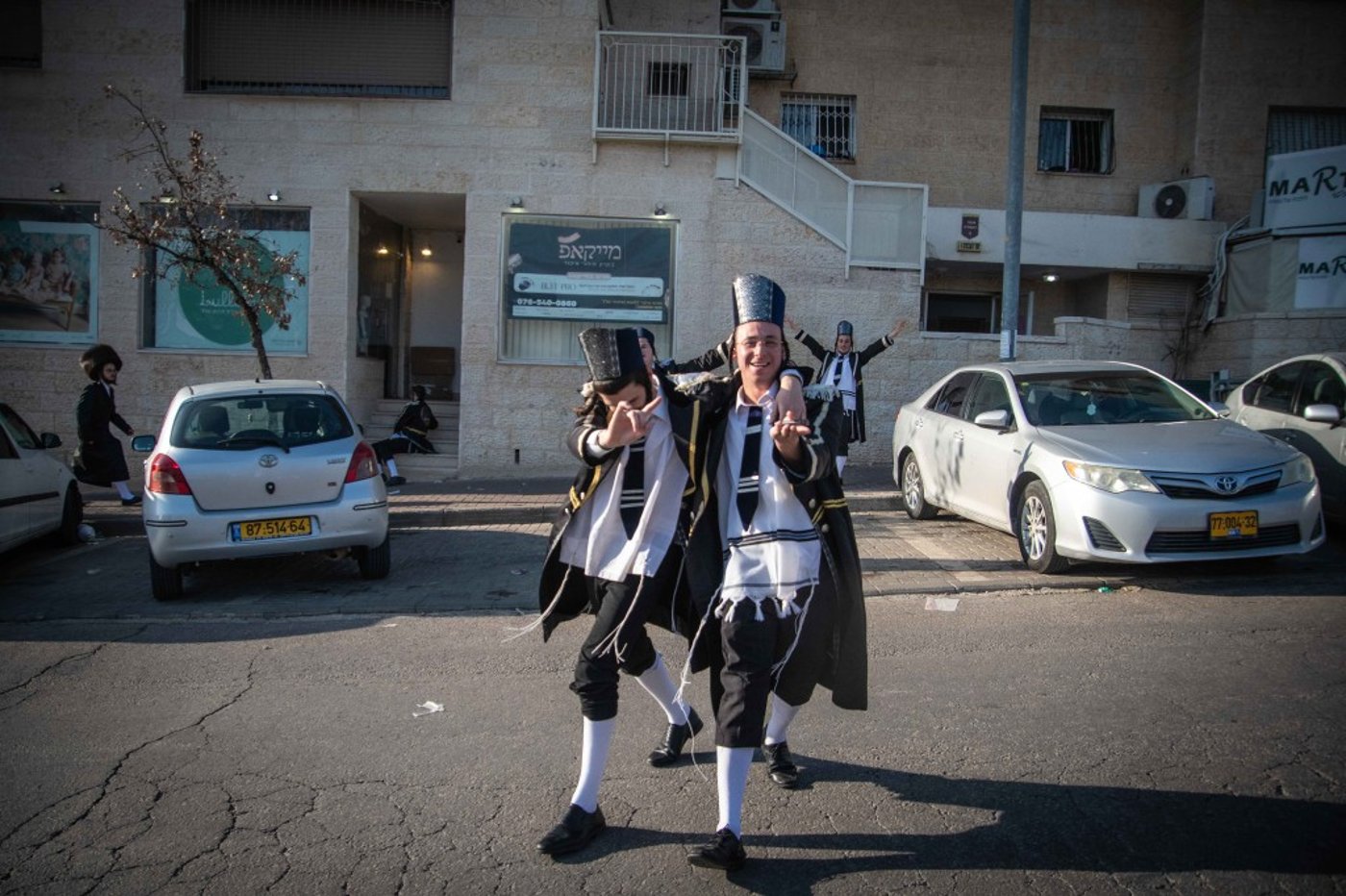 אווירת חג הפורים בביתר עילית