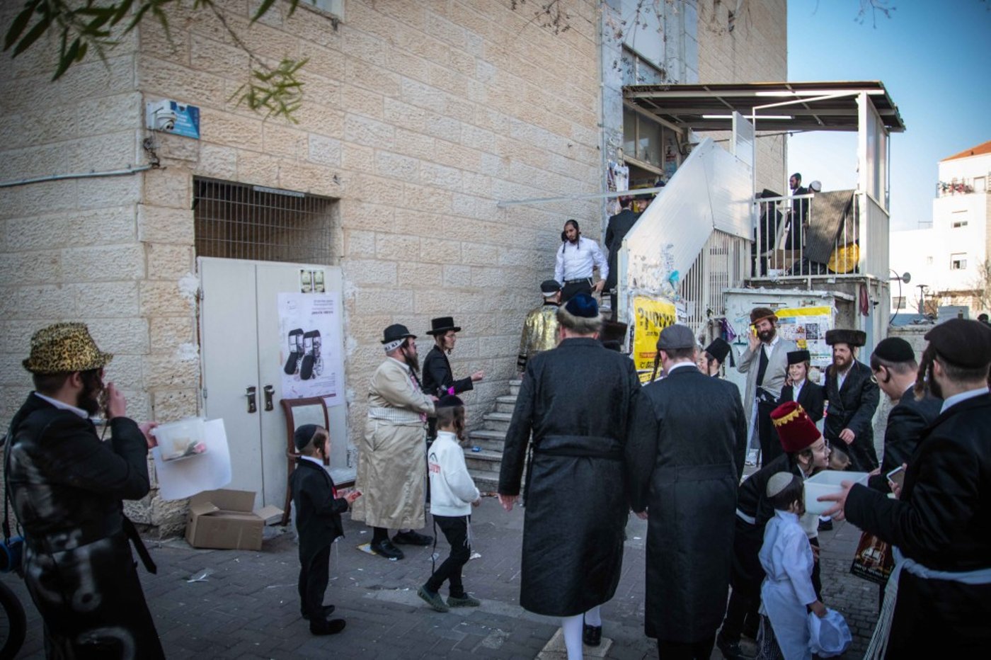 אווירת חג הפורים בביתר עילית