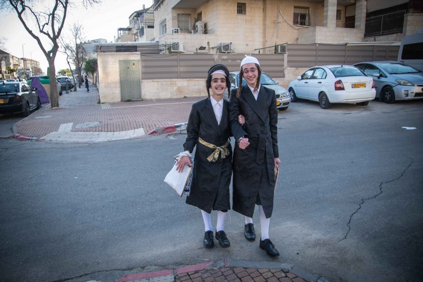 אווירת חג הפורים בביתר עילית