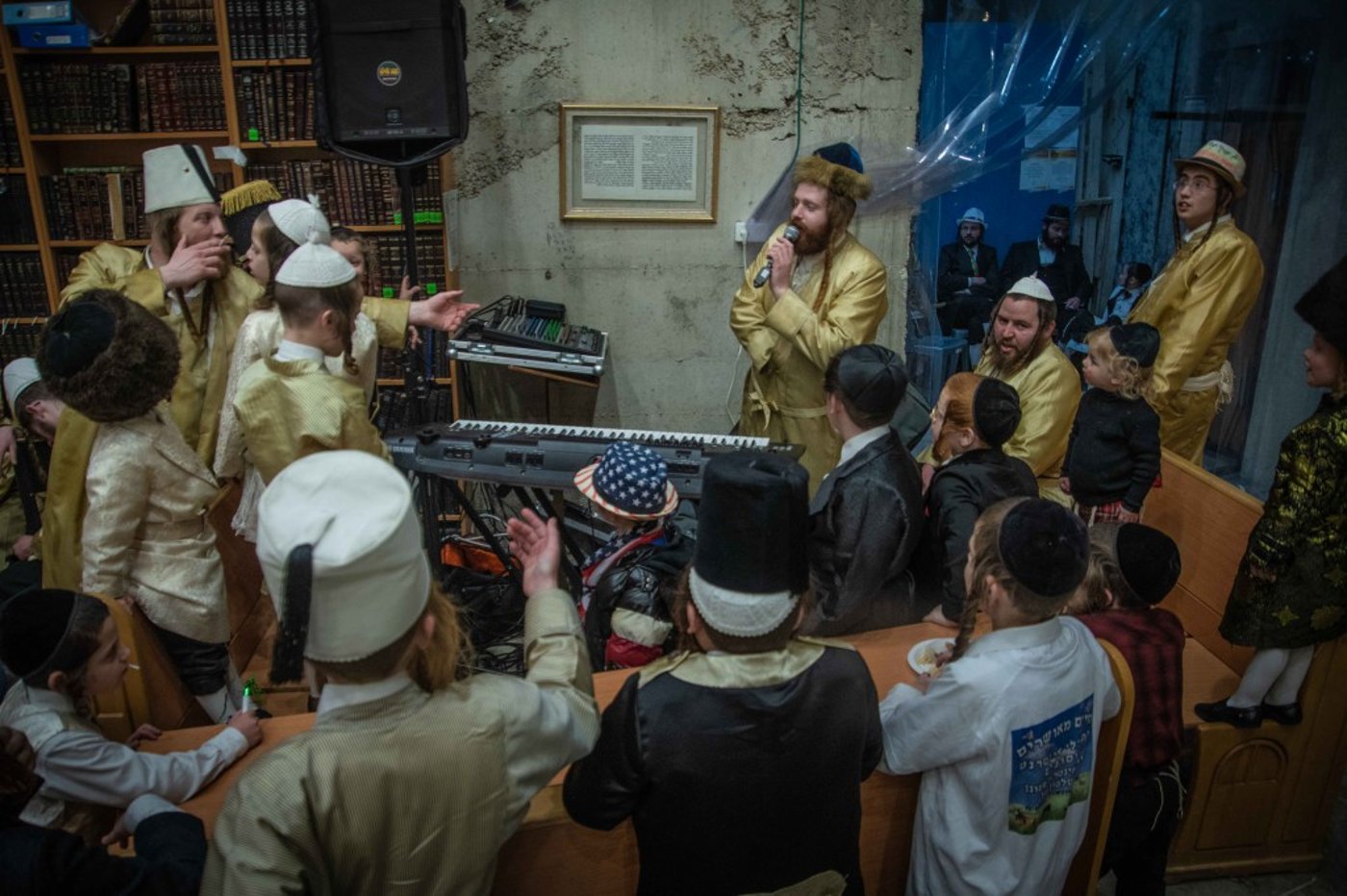 אווירת חג הפורים בביתר עילית