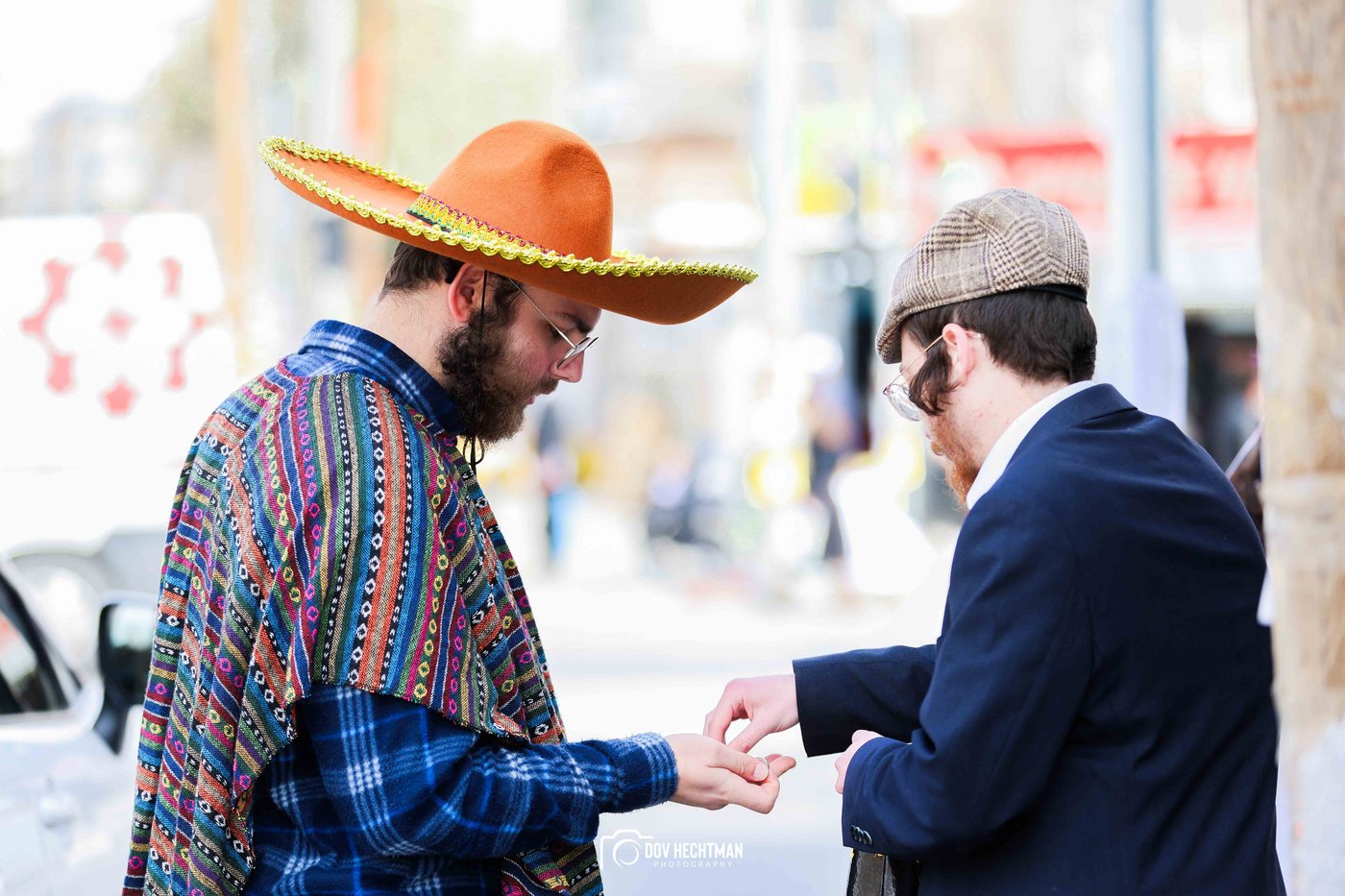 אווירת חג הפורים בירושלים