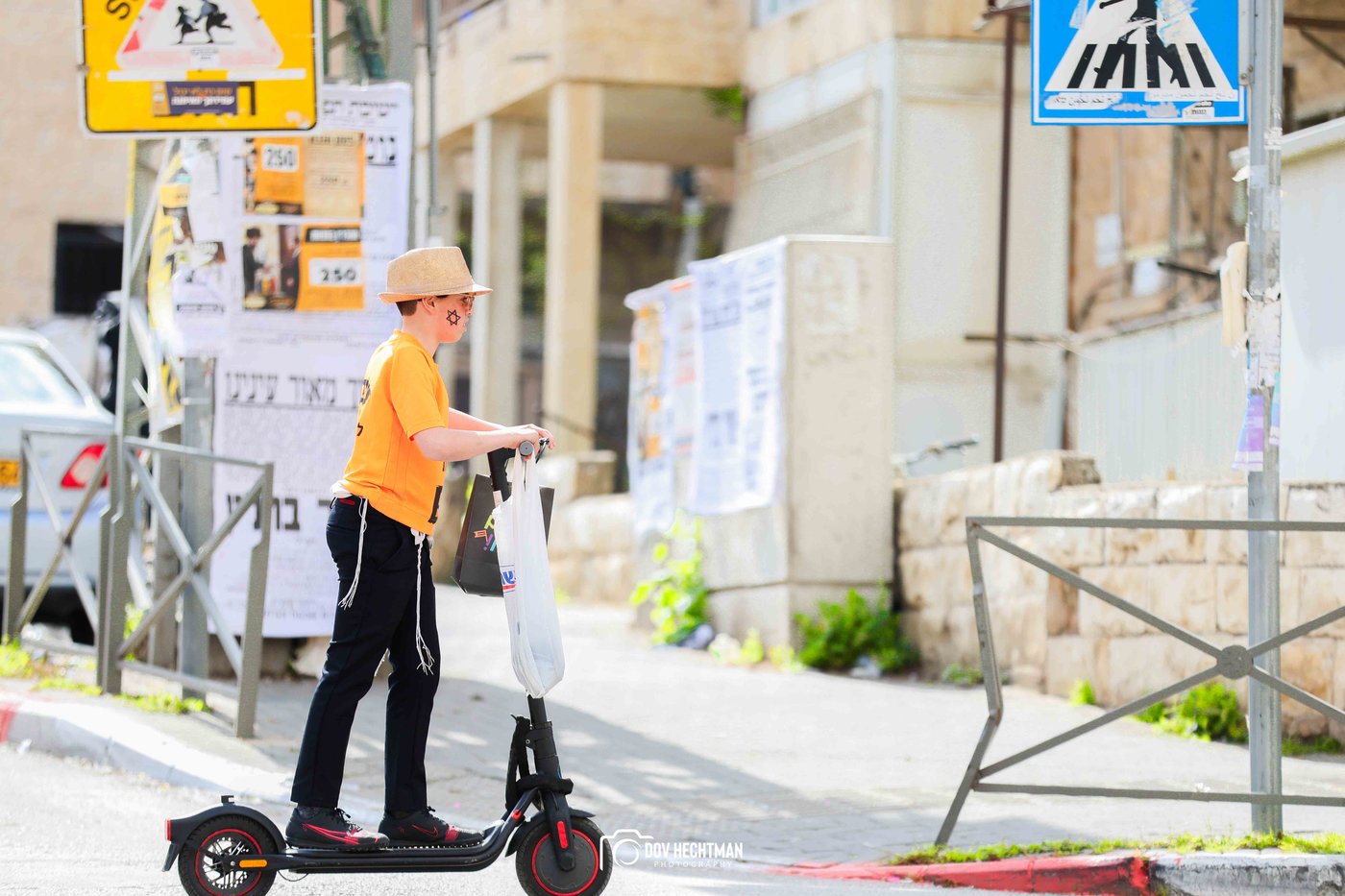 אווירת חג הפורים בירושלים