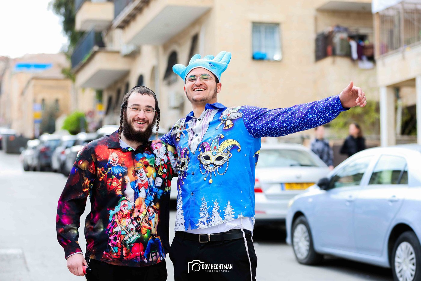 אווירת חג הפורים בירושלים