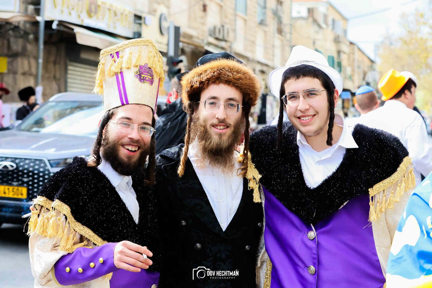 אווירת חג הפורים בירושלים