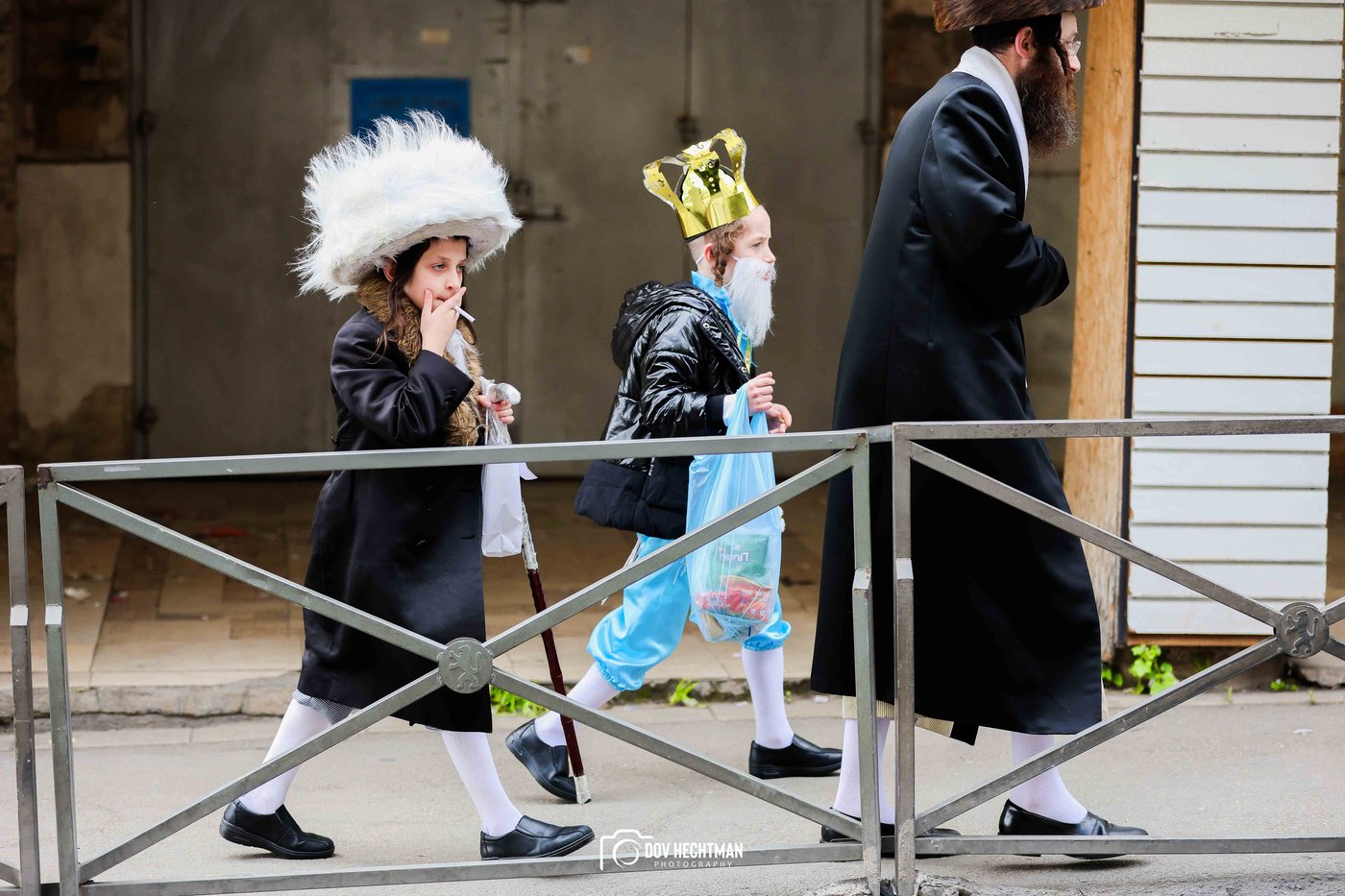 אווירת חג הפורים בירושלים