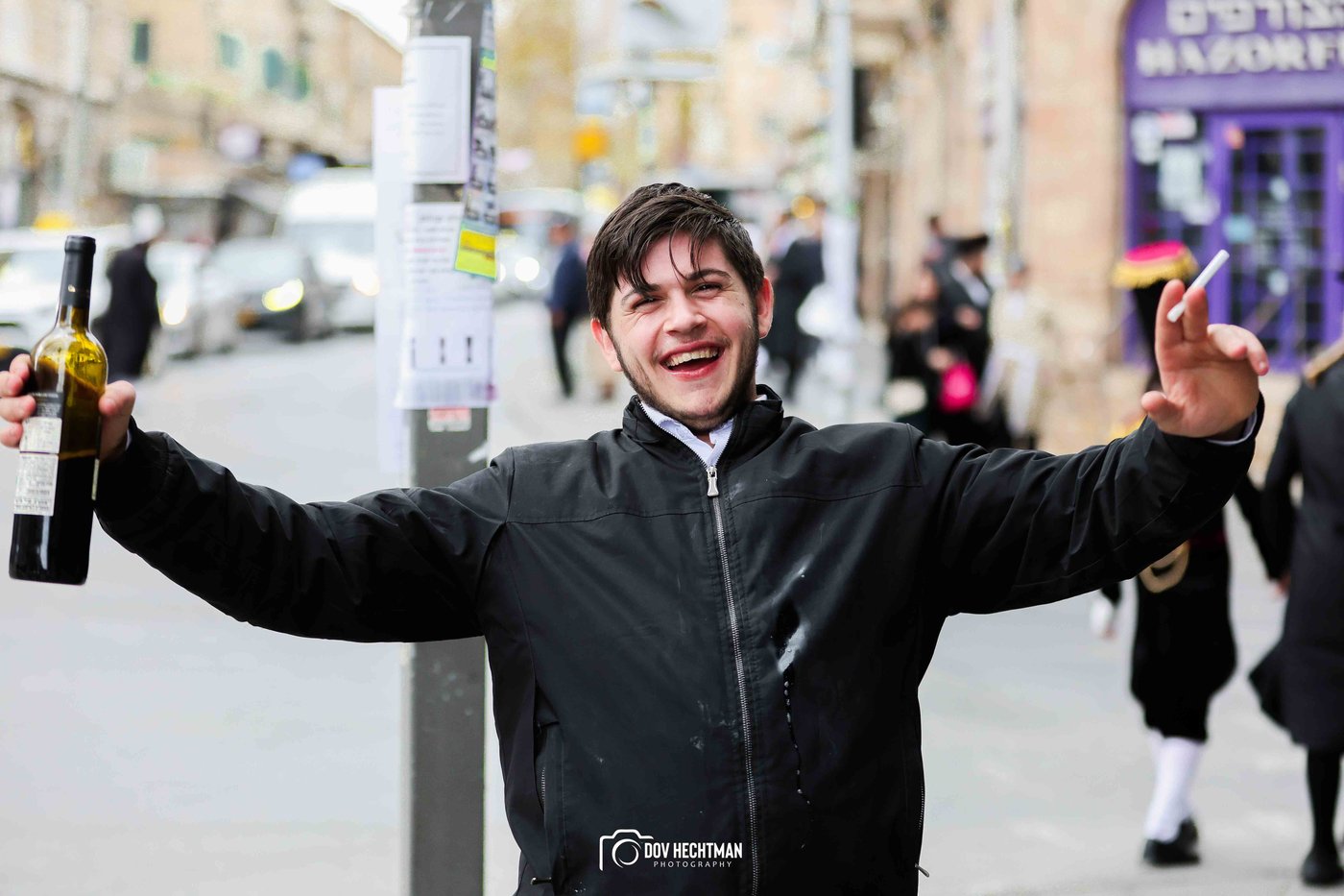 אווירת חג הפורים בירושלים