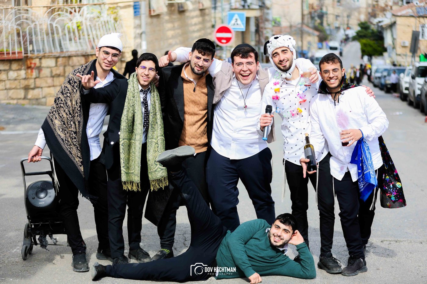 אווירת חג הפורים בירושלים